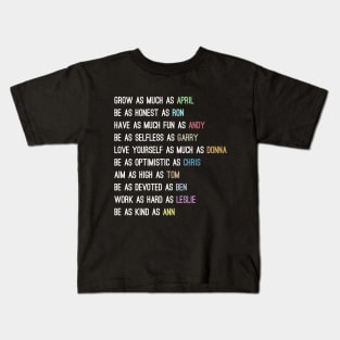 Parks characters Kids T-Shirt